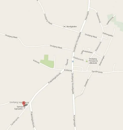 Samsø Egnsarkiv, Tanderupvej 15, Onsbjerg, Samsø